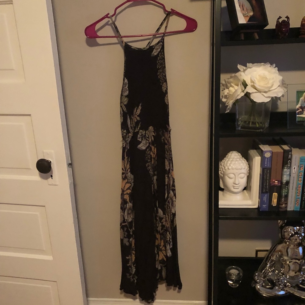 Free people razor back midi dress size small